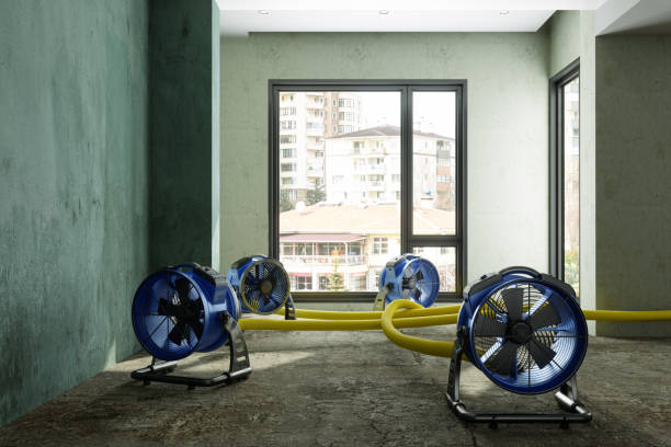 Water damage restoration process in East Troy, WI